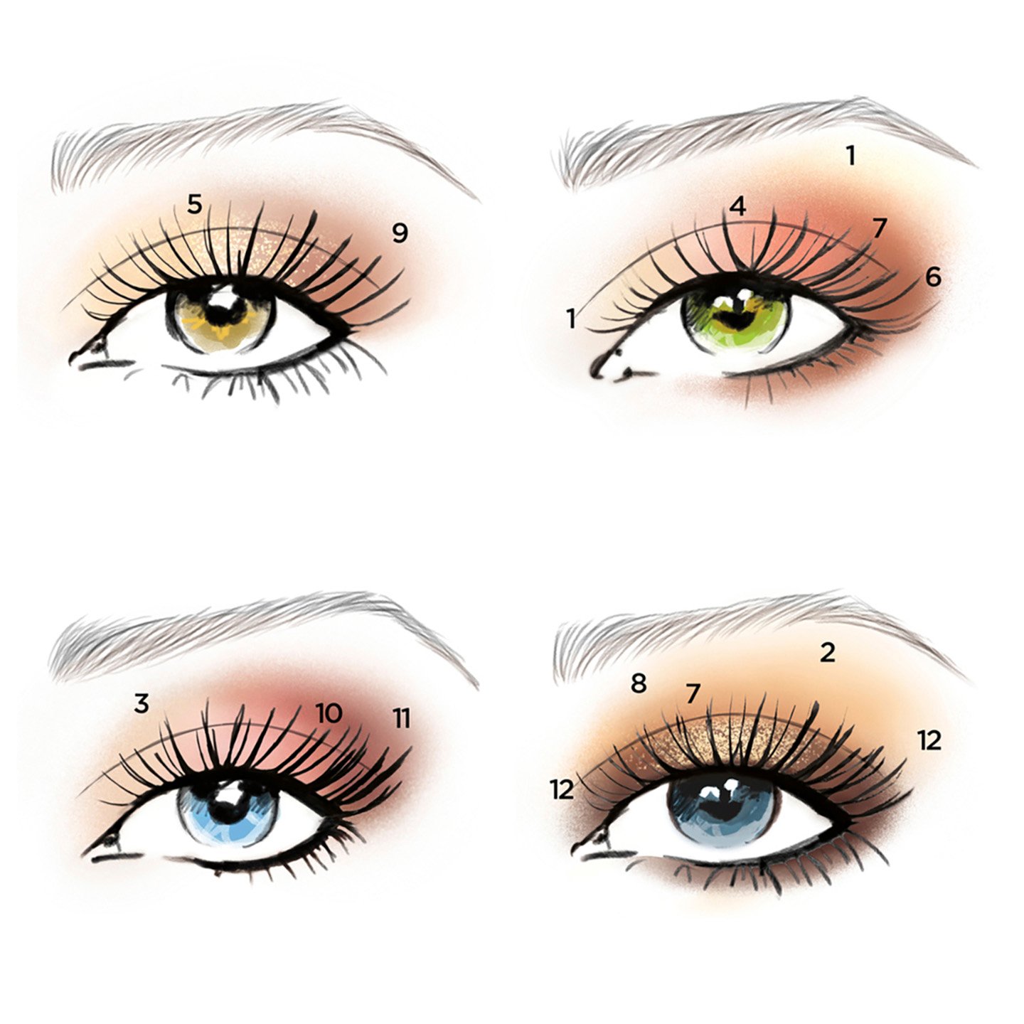 paleta sombras enchanted looks
